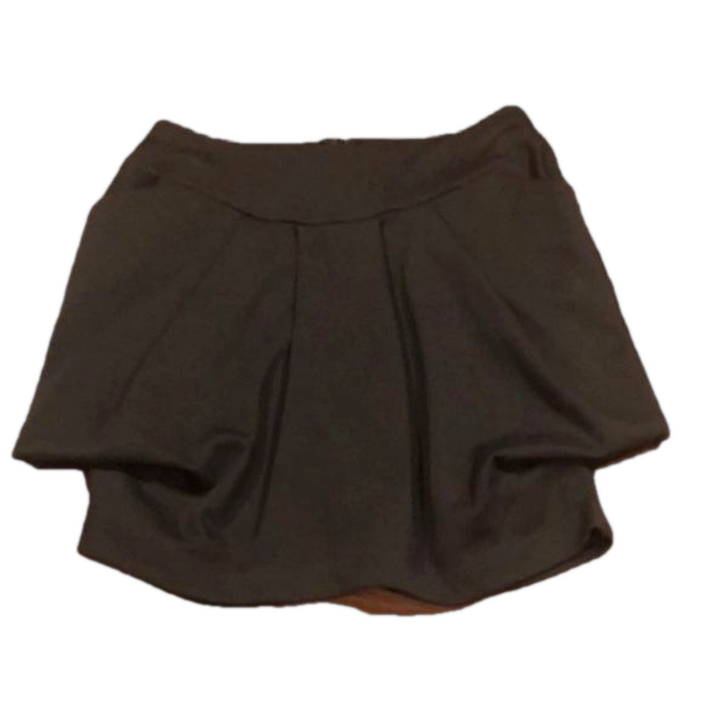 H.I.P. Happening in the Present Cute Black Mini Skirt Size S